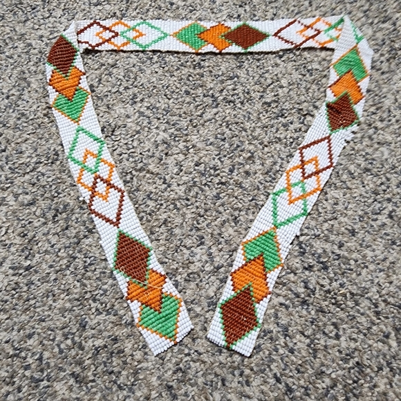 Native American beaded choker - Picture 1 of 1